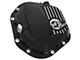 AFE Pro Series Front Differential Cover with Machined Fins; Black; Dana 50/60/61 (11-16 F-350 Super Duty)