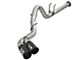 AFE Rebel XD Series 4-Inch DPF-Back Single Exhaust System with Black Tips; Side Exit (17-22 6.7L Powerstroke F-350 Super Duty)