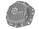 AFE Street Series Transmission Pan with Machined Fins; Raw; Dana M275-14 (17-22 6.7L Powerstroke F-350 Super Duty SRW)