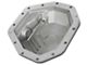 AFE Street Series Transmission Pan with Machined Fins; Raw; Dana M275-14 (17-22 6.7L Powerstroke F-350 Super Duty SRW)