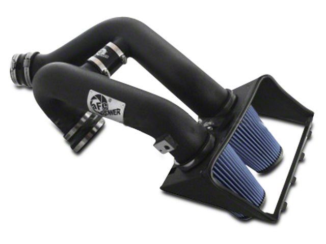 AFE Magnum FORCE Stage-2 Cold Air Intake with Pro 5R Oiled Filter; Black (12-14 3.5L EcoBoost F-150)