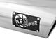 AFE MACH Force-XP 304 Stainless Steel Exhaust Tip; 6-Inch; Polished (Fits 5-Inch Tailpipe)