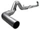 AFE Large Bore-HD 5-Inch Turbo-Back Muffler Delete Single Exhaust System; Side Exit (03-04 5.9L RAM 2500)