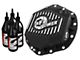 AFE Pro Series Rear Differential Cover with Machined Fins and 75w-90 Gear Oil; Black; AAM 11.5/11.8/12.0-14 (19-23 RAM 2500)