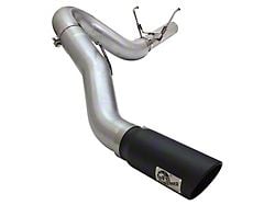 AFE ATLAS 5-Inch DPF-Back Single Exhaust System with Black Tip; Side Exit (13-18 6.7L RAM 3500)