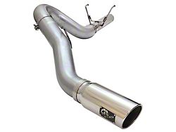 AFE ATLAS 5-Inch DPF-Back Single Exhaust System with Polished Tip; Side Exit (13-18 6.7L RAM 3500)