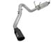 AFE MACH Force-XP 4-Inch Single Exhaust System with Black Tip; Side Exit (14-24 6.4L RAM 3500)