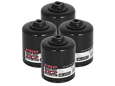 AFE Pro GUARD D2 Oil Filter; Set of Four (13-18 5.7L, 6.4L RAM 3500)