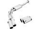 AFE Rebel Series 3 to 2.50-Inch Dual Exhaust System with Polished Tips; Middle Side Exit (09-10 4.6L F-150)