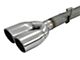 AFE Gemini XV 3-Inch Dual Exhaust System with Polished Tips; Rear Exit (19-24 5.3L Sierra 1500 w/ Factory Dual Exhaust)