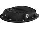 AFE Pro Series Rear Differential Cover with Machined Fins and 75w-90 Gear Oil; Black; AAM 9.5/9.76 (14-25 Sierra 1500)