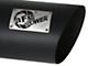 AFE MACH Force-XP 409 Stainless Steel Exhaust Tip; 7-Inch; Black (Fits 4-Inch Tailpipe)