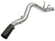AFE ATLAS 5-Inch DPF-Back Single Exhaust System with Black Tip; Side Exit (17-19 6.6L Duramax Sierra 2500 HD)