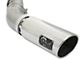 AFE ATLAS 5-Inch DPF-Back Single Exhaust System with Polished Tip; Side Exit (17-19 6.6L Duramax Sierra 2500 HD)