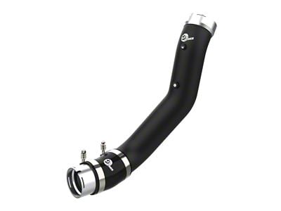 AFE BladeRunner 3.50-Inch Cold Charge Pipe; Black (20-23 6.6L Duramax Sierra 2500 HD)