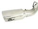 AFE Large Bore-HD 4-Inch DPF-Back Dual Exhaust System with Polished Tips; Side Exit (11-16 6.6L Duramax Sierra 2500 HD)