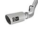 AFE Large Bore-HD 4-Inch DPF-Back Dual Exhaust System with Polished Tips; Side Exit (2016 6.6L Duramax Sierra 2500 HD)