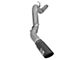 AFE Large Bore-HD 5-Inch DPF-Back Single Exhaust System with Black Tip; Side Exit (2016 6.6L Duramax Sierra 2500 HD)