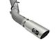 AFE Large Bore-HD 5-Inch DPF-Back Single Exhaust System with Polished Tip; Side Exit (2016 6.6L Duramax Sierra 2500 HD)