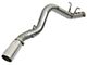 AFE Large Bore-HD 5-Inch DPF-Back Single Exhaust System with Polished Tip; Side Exit (17-19 6.6L Duramax Sierra 2500 HD)