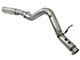 AFE Large Bore-HD 5-Inch DPF-Back Single Exhaust System with Polished Tip; Side Exit (17-19 6.6L Duramax Sierra 2500 HD)