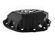 AFE Pro Series Rear Differential Cover with Machined Fins and 75w-90 Gear Oil; Black; AAM 11.50/12 Rear Axles (20-21 Sierra 2500 HD)