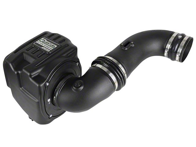 AFE Quantum Cold Air Intake with Pro DRY S Filter; Black (07-10 6.6L Duramax Sierra 2500 HD)