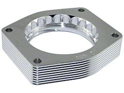 AFE Silver Bullet Throttle Body Spacer (07-13 6.0L Sierra 2500 HD)