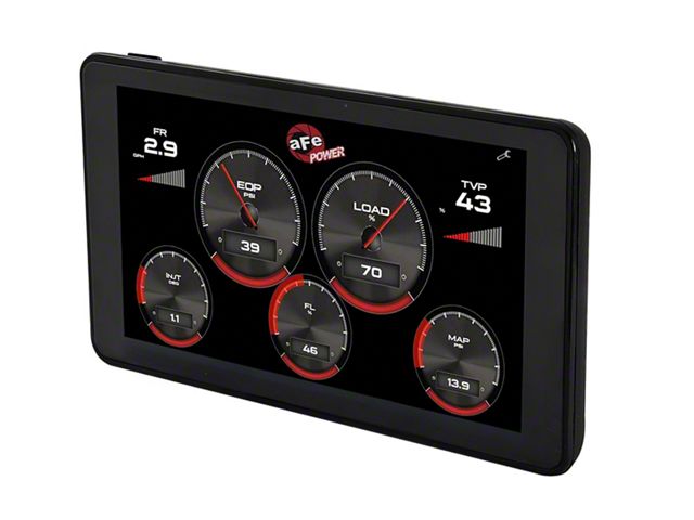 AFE AGD Advanced Gauge Display Monitor (08-24 6.6L Duramax Sierra 3500 HD)