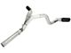 AFE ATLAS 4-Inch DPF-Back Dual Exhaust System with Black Tips; Side Exit (11-16 6.6L Duramax Sierra 3500 HD)