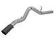 AFE Large Bore-HD 5-Inch DPF-Back Single Exhaust System with Black Tip; Side Exit (2016 6.6L Duramax Sierra 3500 HD)