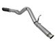 AFE Large Bore-HD 5-Inch DPF-Back Single Exhaust System with Black Tip; Side Exit (2016 6.6L Duramax Sierra 3500 HD)
