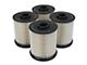 AFE Pro GUARD HD Fuel Filter; Set of Four (17-24 6.6L Duramax Sierra 3500 HD)