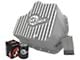 AFE Street Series Extra Deep Engine Oil Pan with Machined Fins; Raw (11-16 6.6L Duramax Sierra 3500 HD)