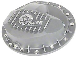 AFE Street Series Rear Differential Cover; Raw; GM 9.5/14 (07-13 Sierra 3500 HD)