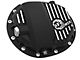 AFE Pro Series Rear Differential Cover with Machined Fins and 75w-90 Gear Oil; Black; AAM 9.5/9.76 (14-24 Silverado 1500)