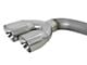 AFE Vulcan Series 3-Inch Single Exhaust System with Polished Tips; Side Exit (19-24 4.3L Silverado 1500)