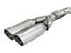 AFE Vulcan Series 4 to 3-Inch Dual Exhaust System with Polished Tips; Rear Exit (19-24 6.2L Silverado 1500 w/ Factory Dual Exhaust)