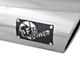 AFE MACH Force-XP 304 Stainless Steel Exhaust Tip; 6-Inch; Polished; Passenger Side (Fits 4-Inch Tailpipe)