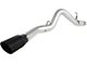 AFE ATLAS 5-Inch DPF-Back Single Exhaust System with Black Tip; Side Exit (11-16 6.6L Duramax Silverado 2500 HD)