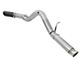 AFE ATLAS 5-Inch DPF-Back Single Exhaust System with Black Tip; Side Exit (2016 6.6L Duramax Silverado 2500 HD)