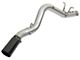 AFE ATLAS 5-Inch DPF-Back Single Exhaust System with Black Tip; Side Exit (17-19 6.6L Duramax Silverado 2500 HD)