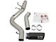 AFE ATLAS 5-Inch DPF-Back Single Exhaust System with Black Tip; Side Exit (17-19 6.6L Duramax Silverado 2500 HD)