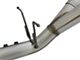 AFE Large Bore-HD 4-Inch DPF-Back Dual Exhaust System with Polished Tips; Side Exit (17-19 6.6L Duramax Silverado 2500 HD)