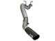 AFE Large Bore-HD 5-Inch DPF-Back Single Exhaust System with Black Tip; Side Exit (17-19 6.6L Duramax Silverado 2500 HD)