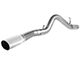 AFE Large Bore-HD 5-Inch DPF-Back Single Exhaust System with Polished Tip; Side Exit (11-16 6.6L Duramax Silverado 2500 HD)