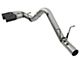 AFE Rebel XD Series 4-Inch DPF-Back Single Exhaust System with Black Tips; Side Exit (17-19 6.6L Duramax Silverado 2500 HD)