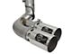 AFE Rebel XD Series 4-Inch DPF-Back Single Exhaust System with Polished Tips; Side Exit (17-19 6.6L Duramax Silverado 2500 HD)