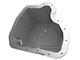 AFE Street Series Extra Deep Engine Oil Pan with Machined Fins; Raw (07-10 6.6L Duramax Silverado 2500 HD)