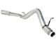 AFE ATLAS 5-Inch DPF-Back Single Exhaust System with Polished Tip; Side Exit (11-16 6.6L Duramax Silverado 3500 HD)